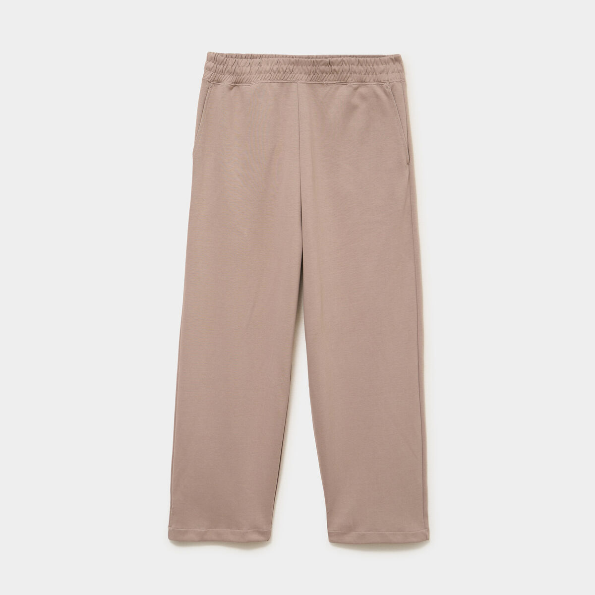 Pantalon de jogging molletonn&eacute; regular gris homme
