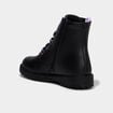 Boots &agrave; lacets crant&eacute;es Kuromi noir fille