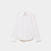 Chemise manches longues blanc gar&ccedil;on