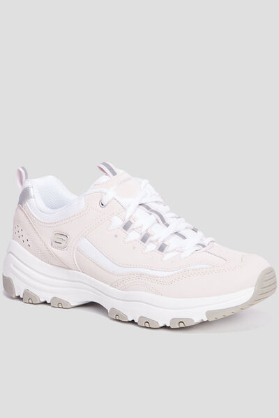 Baskets running mémoire forme Skechers rose femme