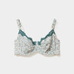 Soutien-gorge emboitant microfibre ecru femme grande taille