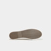 Tennis basses en toile &agrave; lacets sable homme