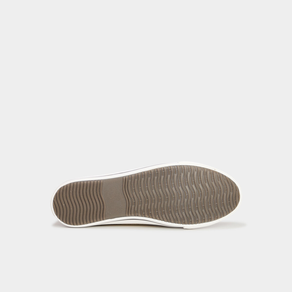 Tennis basses en toile &agrave; lacets sable homme