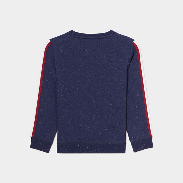 sweat a col rond creeks bleu marine garcon Sweat à col rond Creeks bleu marine garçon