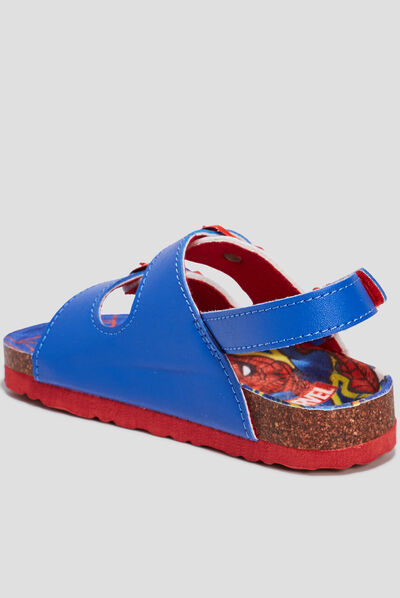 Sandales Spider-Man bleu marine garçon