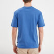 T-shirt oversize manches courtes coton bleu roi homme