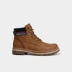Boots &agrave; lacets avec semelle crant&eacute;e marron clair homme