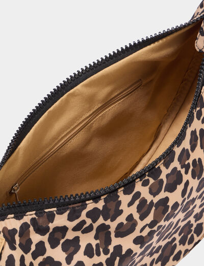 Sac banane en bandouli&egrave;re sable femme