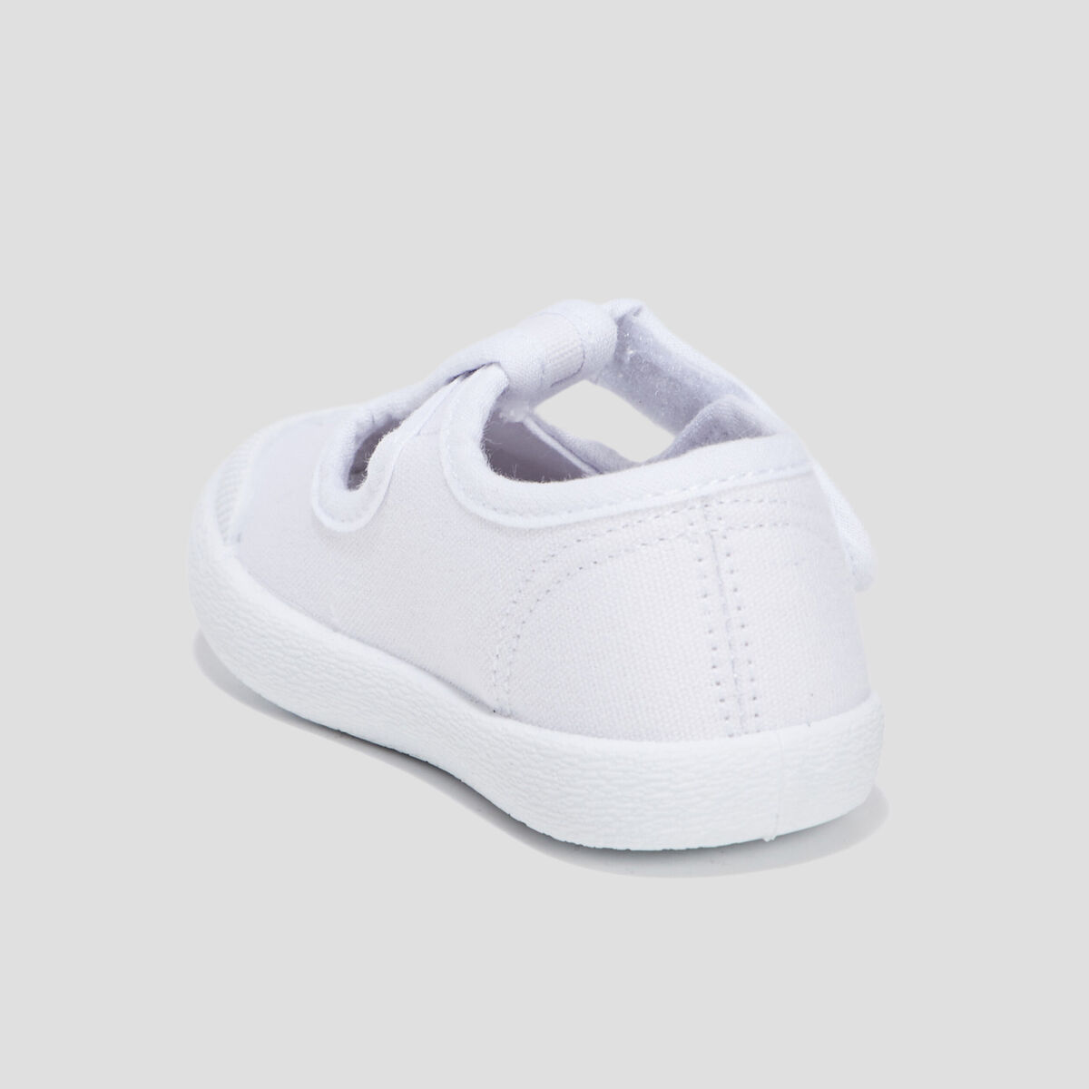 Salomé en toile blanc bébé fille