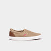 Tennis basses en toile sable homme