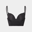 Soutien-gorge bustier noir femme