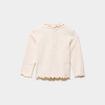 Lot 2 t-shirts sous pulls &agrave; col roul&eacute; beige b&eacute;b&eacute; fille