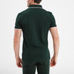 Polo manches courtes 1 poche coton vert foncé homme