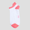 Lot 5 paires chaussettes invisibles blanc femme