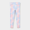 Legging de sport ajust&eacute; ecru fille