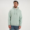 Sweat molleton &agrave; capuche hoodie vert pastel homme