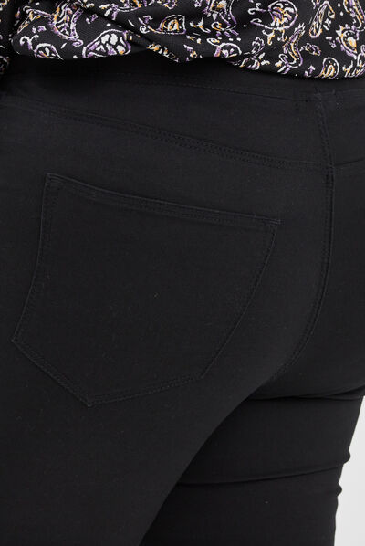 Jegging noir femme grande taille