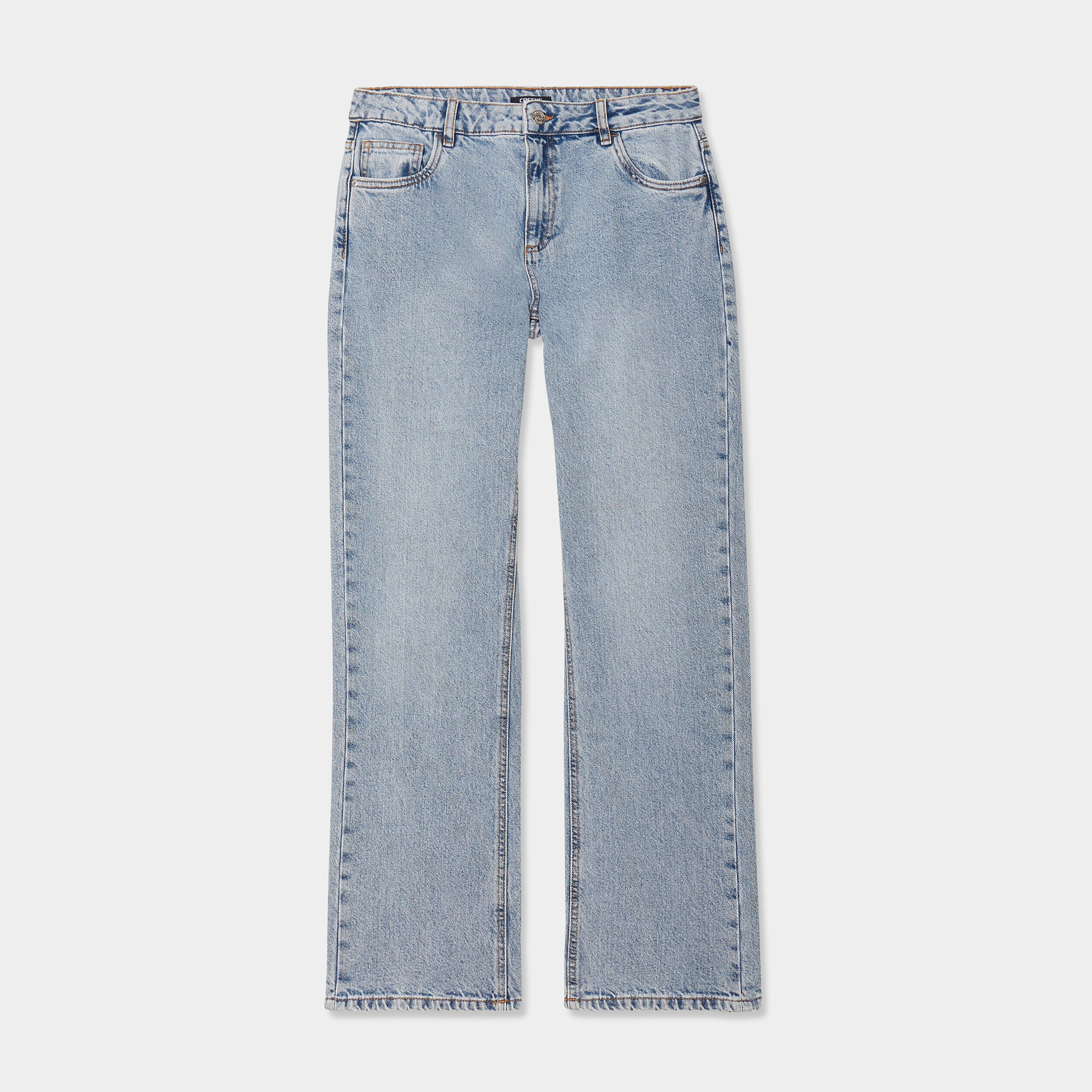 Jean femme pas cher jeans skinny slim taille haute. taille 32 La Halle