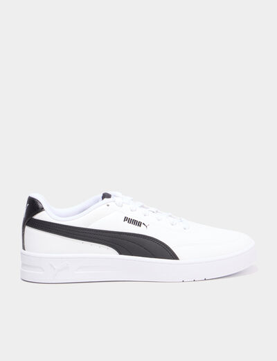 Tennis basses Puma Court Classic Clean noir homme