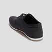 Derbies texturées à lacets noir homme