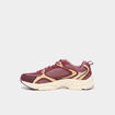 Baskets running &agrave; lacets bordeaux femme