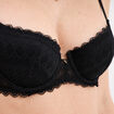 Soutien-gorge corbeille dentelle noir femme