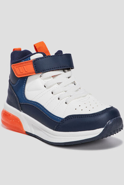 Baskets montantes Creeks multicolore garçon