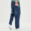 Jeans relaxed Creeks denim used homme