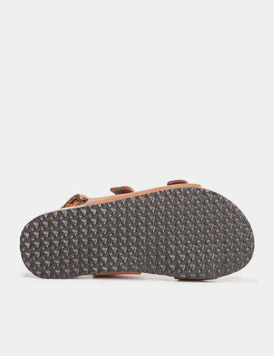 Sandales marron clair garçon