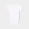 Lot 5 bodies US coton manches courtes blanc bébé