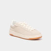 Tennis basses &agrave; lacets sable femme