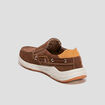 Mocassins en cuir marron homme