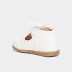 Babies c&eacute;r&eacute;monie vernies avec noeuds blanc b&eacute;b&eacute; fille