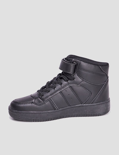 Baskets montantes Creeks Ktempete noir garçon
