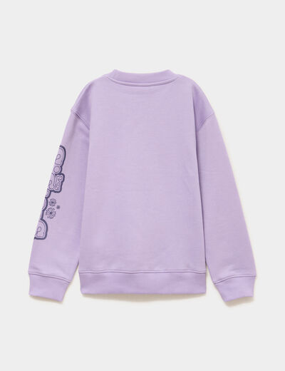 Sweat manches longues Les Sisters parme fille