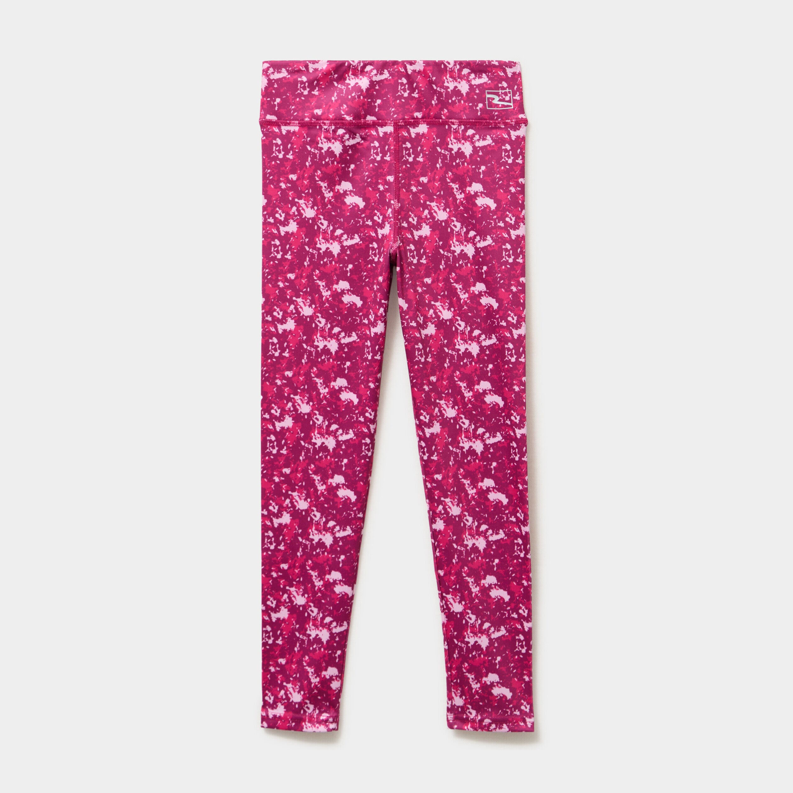 Legging de sport ajusté prune fille