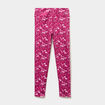Legging de sport ajust&eacute; prune fille