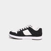Tennis basses cuir &agrave; lacets noir gar&ccedil;on