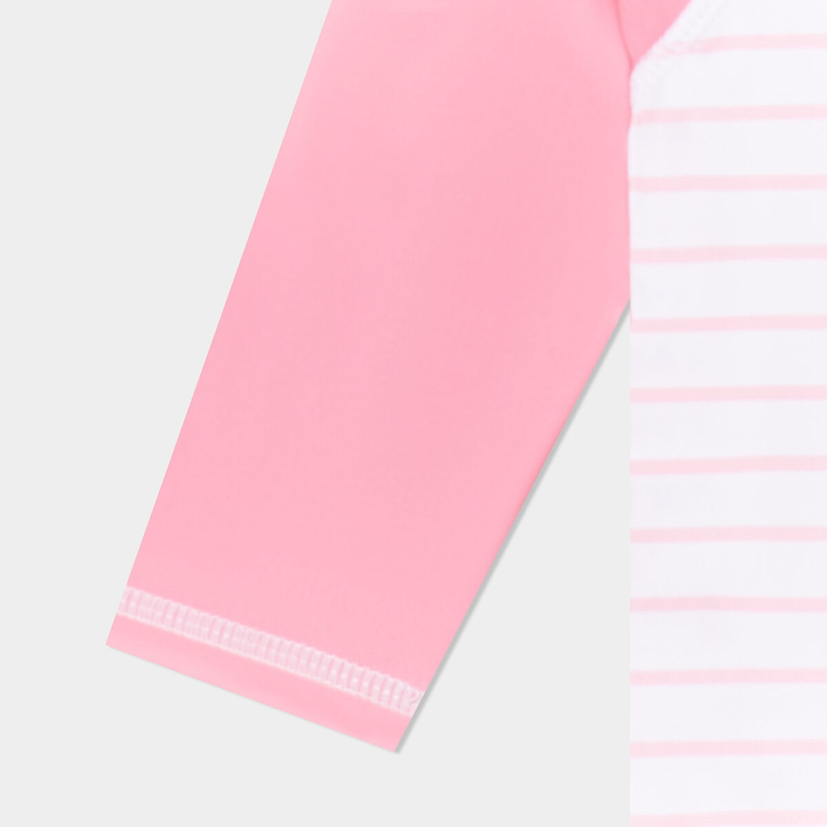 Combinaison de bain à motifs rose bébé fille