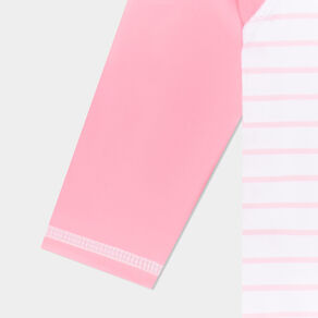 combinaison de bain a motifs rose bebef Combinaison de bain à motifs rose bébé fille