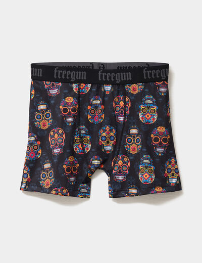 Boxer noir homme