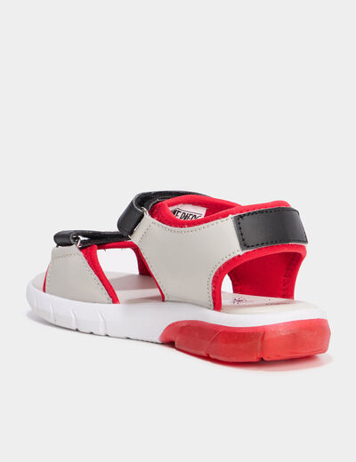 Sandales lumineuses One Piece Luffy multicolore garçon