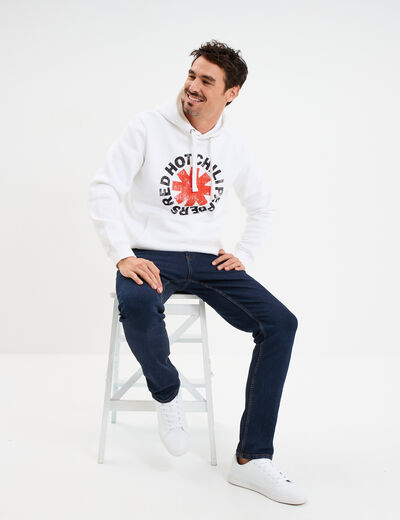 Sweat hoodie Red Hot Chili Peppers blanc homme