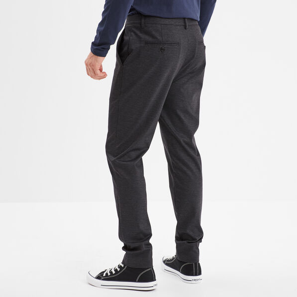 Pantalon chino slim noir homme