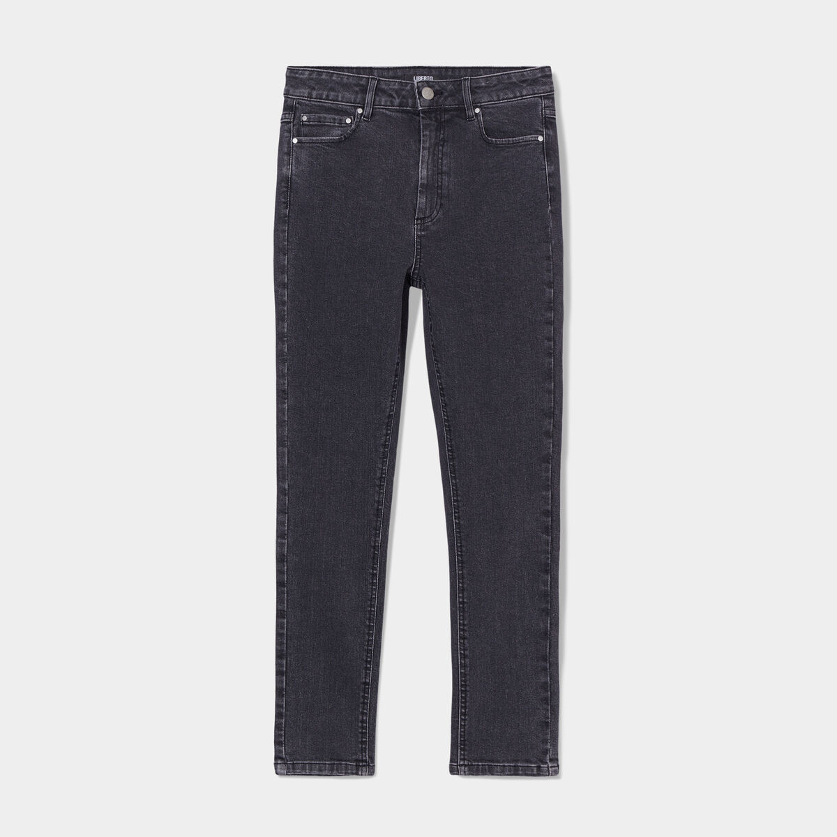 Jeans skinny stretch Liberto denim noir femme