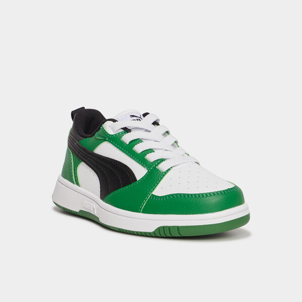 Tennis basses à lacets Puma V6 vert garçon