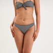 Bas de maillot de bain culotte noir femme