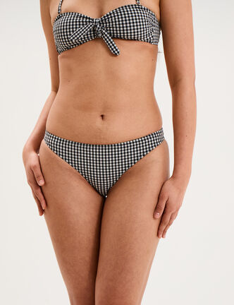 Bas de maillot de bain culotte noir femme