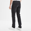 Jeans denim straight 5 poches denim noir homme