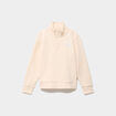 Sweat droit col camionneur Kappa creme fille